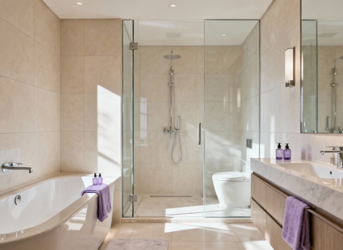 Sauberes Badezimmer